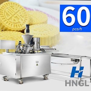 เครื่องขึ้นรูปเค้กอัลมอนด์ทำมือสำหรับอุตสาหกรรม เครื่องทำบิสกิตอัตโนมัติสำหรับขึ้นรูปและจัดรูปทรงขนมขบเคี้ยว - Product Image 3