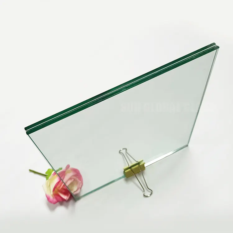 66.3 unbreakable toughened laminated glass 13.14mm clear PVB tempered laminated glass supplier 6+6mm vsg security glass price