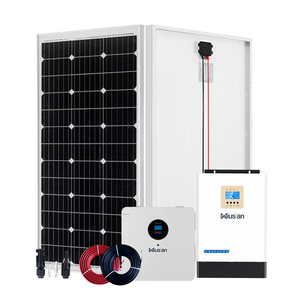ชุดระบบพลังงานแสงอาทิตย์ 100w 200w 500w ระบบพลังงานสำหรับบ้านแบบออฟกริด MTLW-500W ระบบพลังงานแสงอาทิตย์ออฟกริด 10kw MTLW-500W - Product Image 4