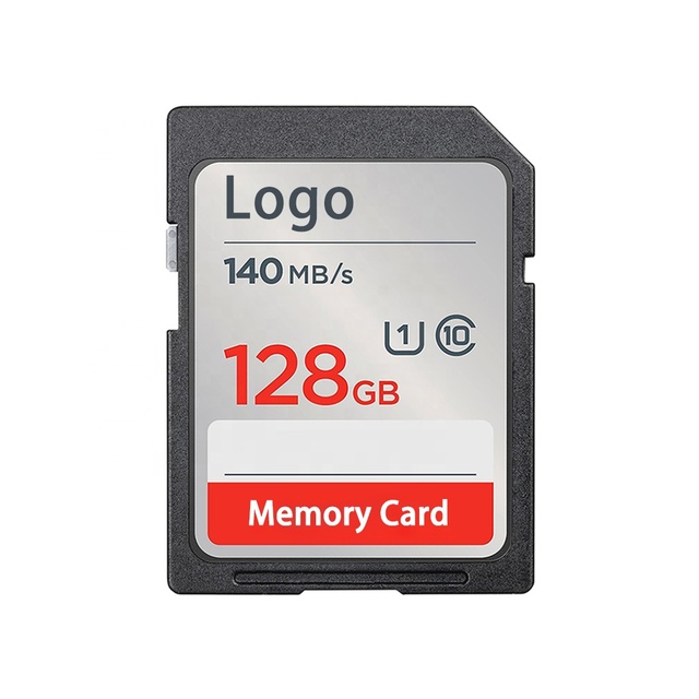 High Speed 140MB/s SD Memory Card for Ultra 16GB 32GB 64GB 128GB 256GB 512GB Memory SD Card Class 10 Ultra SD Card for 4K Camera