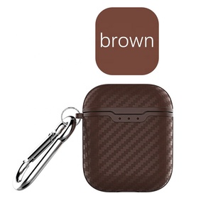 Navy Blu TPU trasduttore auricolare Della Copertura Della Cassa con Fibbia In Metallo e Portachiavi Compatibile Auricolari senza fili di Caso di Ricarica Per <span class=keywords><strong>iphone</strong></span> - Product Image 2