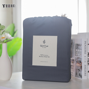 Tre tấm ga trải giường sinh thái thân thiện với giường Hữu Cơ tấm ga trải giường với túi sâu giường Bộ - Product Image 1