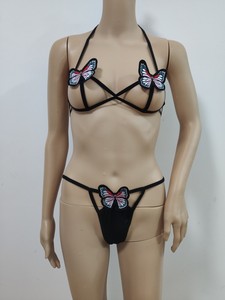 Japanische XXX Kostenlose Heiße Durchsichtige Sexy Dessous Mädchen Unterwäsche Damen-Sets - Product Image 6