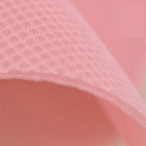 100% polyester doux diamant conception 3D tricoté entretoise maille tissu imperméable à l'air maille pour rembourrage pour les filles - Product Image 2