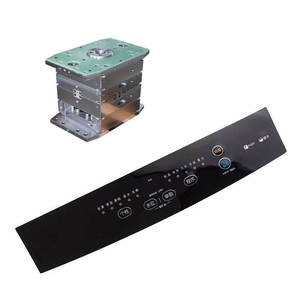 Panel de Corte Personalizado para Lector de Teclado de Control de Acceso, Teclado Táctil Color Oro Rosa, Superposición Gráfica, Material PET, Grosor Personalizado, OEM - Product Image 3