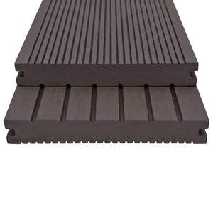 Planches de terrasse composites WPC à effet 3D durables Décoration en bois PVC étanche pour villa, jardin, patio, parc d'hôtel, murs extérieurs - Product Image 3