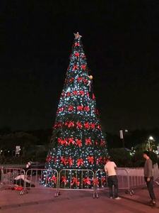 تصميم جديد 20ft 30ft 40ft 50ft العملاق في الهواء الطلق إضاءة شجرة عيد الميلاد - Product Image 2