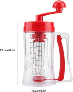 คัพเค้กคุณภาพสูงพร้อมเครื่องจ่ายแป้งแพนเค้กแบบมีมาตรวัด - Product Image 4