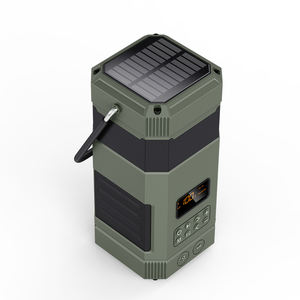 วิทยุ AM/FM รุ่น DF585 พร้อมลำโพง ไฟฉาย และวิทยุพยากรณ์อากาศ NOAA ชาร์จด้วยพลังงานแสงอาทิตย์ สำหรับใช้งานกลางแจ้ง - Product Image 1