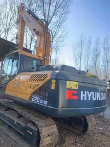 Excavadora Hyundai 220LC-9 Usada, Modelo 2016, Cucharón de 0.8m3, Peso Operativo de 20160kg, Bomba PLC, 1.5 Años de Garantía, Certificación CE - Product Image 4