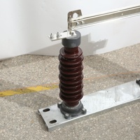 Interrupteur isolant haute tension extérieur GW9-35/630A en céramique avec cuivre étamé 40,5KV pour la production d'énergie éolienne
