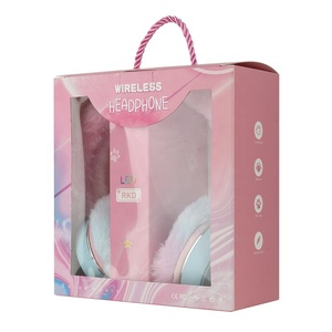 Nhà Máy Outlet Nổ Món Quà Thời Trang Sang Trọng Tai Nghe Không Dây Cô Gái Phim Hoạt Hình Mùa Đông Ấm Tai Nghe Chơi Game Headphone Auriculares - Product Image 6