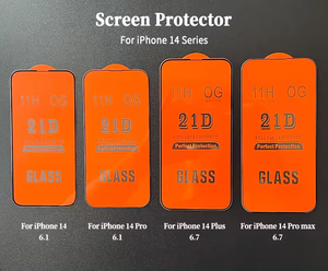 Alta calidad para Samsung iPhone 15 14 13 12 Pro Max Anti Scratch a prueba de explosiones HD vidrio templado película protectora para teléfono móvil - Product Image 5