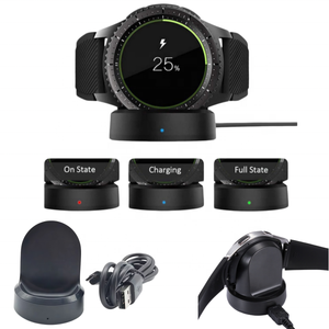 Chargeur de remplacement pour montre connectée <span class=keywords><strong>Samsung</strong></span> Galaxy Watch <span class=keywords><strong>Gear</strong></span> S2 S3 S4 <span class=keywords><strong>S5</strong></span> Classic/Frontier - Product Image 1