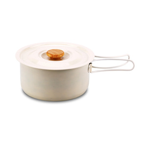 Ensemble complet d'ustensiles de cuisine pour le camping en plein air avec poêle, bouilloire, couvercle en acier, compatibilité universelle avec les réchauds - Product Image 5