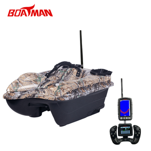 Bateau de pêche intelligent <span class=keywords><strong>Boatman</strong></span> <span class=keywords><strong>Fighter</strong></span> <span class=keywords><strong>Pro</strong></span> Bait Boat ABS avec 28 points de repère GPS et sondeur de poissons RC 500m Haute Qualité Chine - Product Image 1