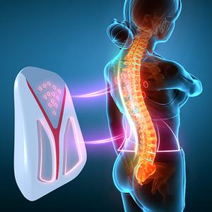 Profesional lumbar Camilla acupuntura respaldo Camilla terapia física masajeador de espalda - Product Image 3