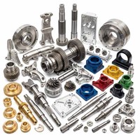 Servicio de Fresado CNC Profesional OEM de 4 y 5 Ejes, Componentes de Motor Automotriz de Acero Inoxidable/Aluminio Mecanizados con Precisión