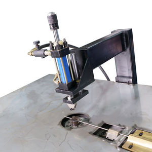 Automatic Alloy Wire <b>Bending</b> <b>Machine</b> with Engine and PLC for Flat Round Square Hexagonal Wire-Cut to Length - Product Image 1