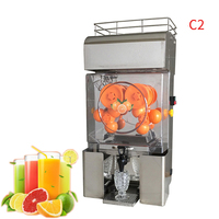 Extracteur de jus professionnel industriel de machine de presse d'orange de machine de jus d'orange de fruit automatique commerciale