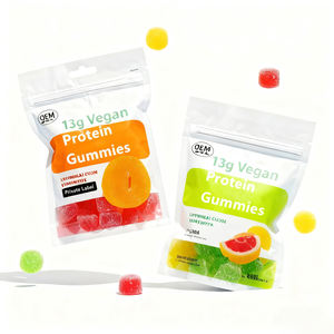 Complément alimentaire en gommes protéinées pour adultes en marque blanche, vente en gros, OEM, gommes protéinées à base de plantes pour stimuler l'énergie - Product Image 3