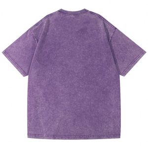T-shirt unisexe personnalisé de haute qualité, coupe classique, extra large, 100 % coton, fournisseur de logos, 280 g/m², tee-shirt vierge - Product Image 2