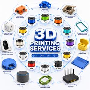 Couvre-poignée de porte de <span class=keywords><strong>voiture</strong></span> en PETG durable, service <span class=keywords><strong>d</strong></span>'impression 3D avec procé<span class=keywords><strong>d</strong></span>é FDM pour les prototypes automobiles - Product Image 1