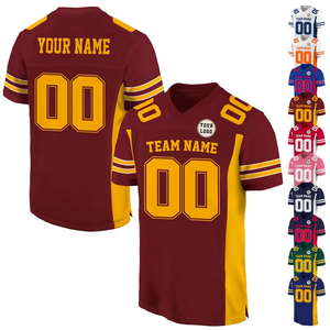 Maillot de football personnalisé pour adulte, maillot de football d'équipe personnalisé avec nom et numéro, maillot de football universitaire personnalisé pour les fans - Product Image 4