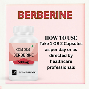 Cápsulas de Berberina HCL Orgánica de Alta Potencia 500mg, Suplemento Nutricional Herbal para el Equilibrio del Metabolismo y Digestión - Product Image 4