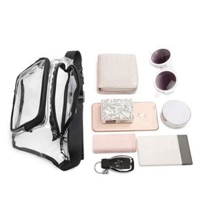 Custom Logo Printing Waterproof Transparent <b>Clear</b> Pvc Stadium Approved Fanny Pack Waist <b>Bag</b> - Product Image 5