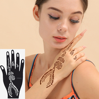 Pochoir aérographe taille personnalisée nouveau Style réutilisable poudre à paillettes Machine à tatouer temporaire pochoirs d'art corporel oeuvre corporelle personnalisée