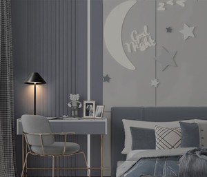 Thiết kế hiện đại phong cách khác nhau Bảng Đèn đọc sách ánh sáng điều khiển từ xa pin ABS + PC + Sắt RGB CCT chức năng lựa chọn ánh sáng ban đêm - Product Image 5