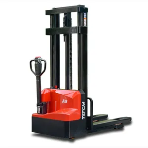 1.6ton 2ton công suất 5000 mét nâng chiều cao điện Walkie Pallet Stacker cho kho sử dụng