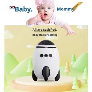 IBNベストセラー乳児用睡眠補助具、ポータブルベビーカーロッカー、11種類のホワイトノイズとBT機能付き - Product Image 1