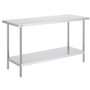 Stainless Steel Heavy Duty Workbench with Cutting Board Commercial <b>Kitchen</b> Workbench for Restaurant Catering hotel - Product Image 1