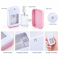 Offre Spéciale – Flacon pulvérisateur carré en PP multicolore de 20 ml, personnalisable, rechargeable, pour brume fine, parfum de poche, désinfectant pour les mains, flacon vide