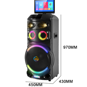 Machine de <span class=keywords><strong>karaoké</strong></span> intelligente Android CH-AV159 avec écran tactile de 11,6 pouces, haut-parleur et micro intégrés, fonction de massage pour les soirées à domicile - Product Image 2