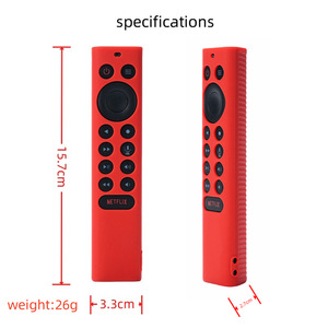 Chất lượng cao huỳnh quang màu TV điều khiển từ xa Bảo vệ Silicone trường hợp bìa làm việc cho NVIDIA lá chắn TV điều khiển từ xa - Product Image 5