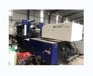 Secondhand Haitian 380 Ton Servo Motor Plastic flower POTS injection molding machine