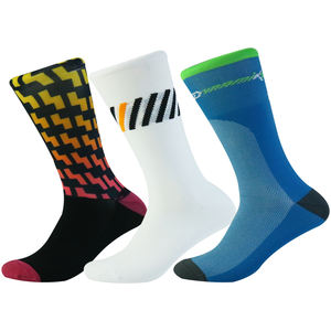 Wholesale Custom logo Fashion Outdoor Compression Nylon Men's Bicycle Oem Sports Bike Running <strong>Coolmax</strong> Cycling <strong>Socks</strong> - Product Image 6