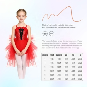 Costume de danse tutu à sequins pour filles, justaucorps style smoking avec nœud papillon et jupe en tulle à ourlet asymétrique, pour spectacle de danse, sur mesure - Product Image 6