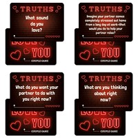 Cartes de jeux d'aventure pour couples adultes, cartes de questions pour soirée romantique, cartes de conversation pour couples