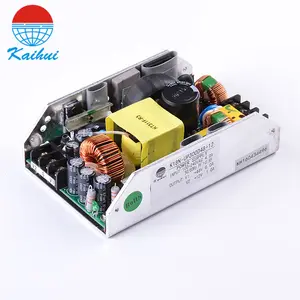 Catu Daya Sakelar Amplifier Ac Dc 300W, Bingkai Terbuka Output Ganda 48V 12V