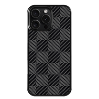 Produits Chauds : Coque de Téléphone en Fibre de Carbone pour iPhone 16 Pro Max, Housse Hexagonale Anti-Rayures et Antichoc avec Design Mince