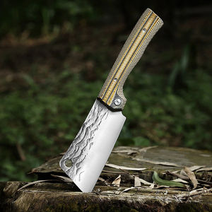 Couteau pliant G10, mini couteau de poche, couteau à poisson portable pour extérieur, couteau à découper la viande pour le camping, couteau à éplucher, petit couteau de cuisine. - Product Image 1