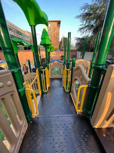 Station de jeu extérieure pour enfants de maternelle toboggan en plastique d'escalade aire de jeux pour toboggan Simple <span class=keywords><strong>moins</strong></span> <span class=keywords><strong>cher</strong></span> à vendre - Product Image 2