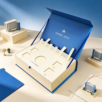 Boîte de luxe en forme de livre avec impression couleur, insert 3D pop-up et emballage souvenir pour coffret cadeau scolaire