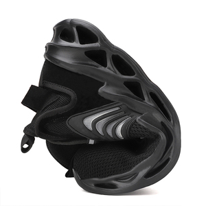 Jiefu Thoáng Khí Midcut An Toàn Giày Thể Thao Làm Việc Giày Ngón Chân Thép Chống Đâm Làm Việc An Toàn Khởi Động Cho Người Đàn Ông - Product Image 3