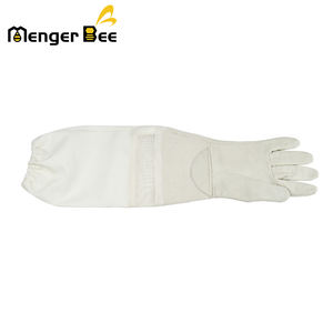 Guantes de Apicultor Profesionales Transpirables Menger Bee (Puño Elástico Blanco) para Seguridad y Comodidad en la Colmena - Product Image 2