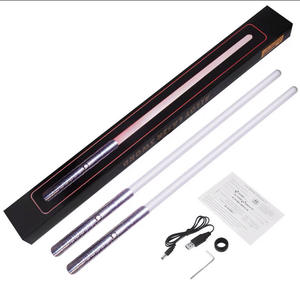 <span class=keywords><strong>Sabre</strong></span> <span class=keywords><strong>laser</strong></span> RGB à lumière Led en métal, 7 couleurs variables avec son de frappe <span class=keywords><strong>FX</strong></span> duel <span class=keywords><strong>sabre</strong></span> <span class=keywords><strong>laser</strong></span> lot de deux - Product Image 3